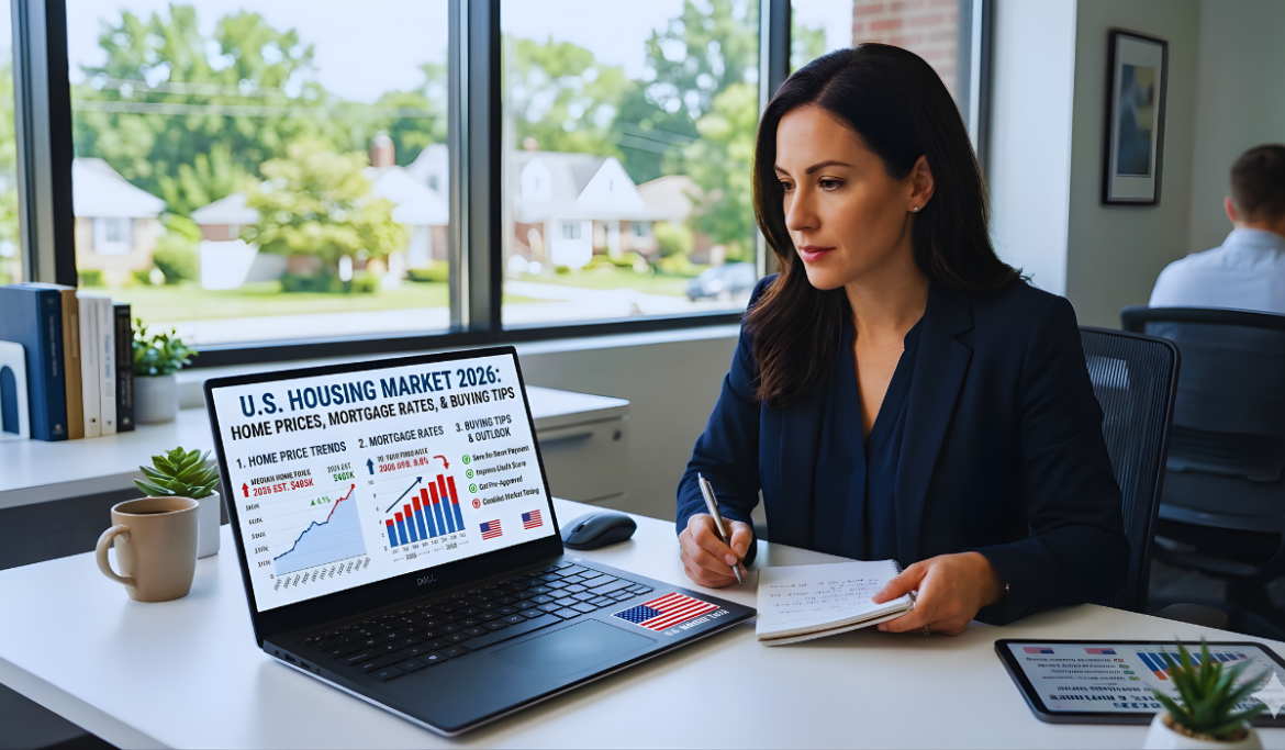 U.S. Housing Market 2026: Home Prices, Mortgage Rates, and Buying Tips